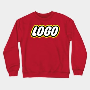 LOGO - Funny Building Blocks Parody Crewneck Sweatshirt